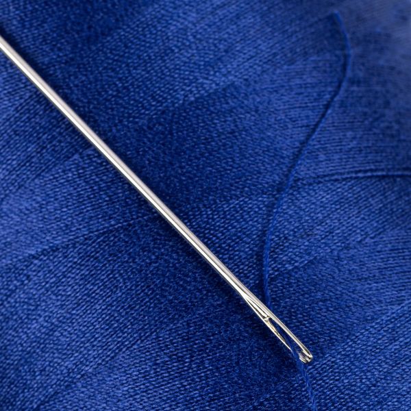 Нитки универсальные Nitka 40/2, 4570 м (5000 ярд) / 1 кат., 296 синий