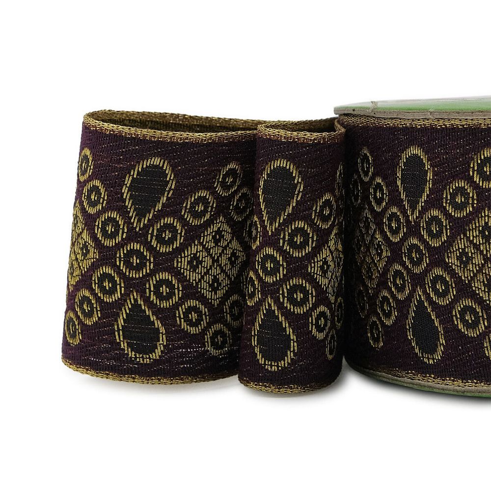 Лента (тесьма) жаккардовая 40.0 мм / 9 метров, Astra&Craft (245) SR1359