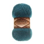 Пряжа Alize (Ализе) Angora Gold Simli / уп.5 мот. по 100 г, 500м, 017 петроль А