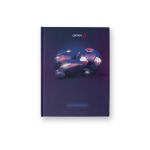 Бизнес-блокнот, матовая ламинация +выборочный лак, A6 64 л. 24 шт, клетка, Триумфальная победа 000894, Светоч 64ББТ6_93_5_1