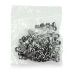 Люверсы металл ⌀_4.0 мм (внутр.), чер.никель, 100 шт, S090810, BIG