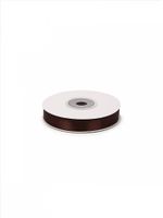 Лента атласная 1-сторонняя 12.0 мм / 22.5±1 метра, 3139 т.коричневый, Magic4Hobby