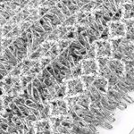 Тесьма отделочная 28 мм, 9447 цв.серебро уп.13.71м