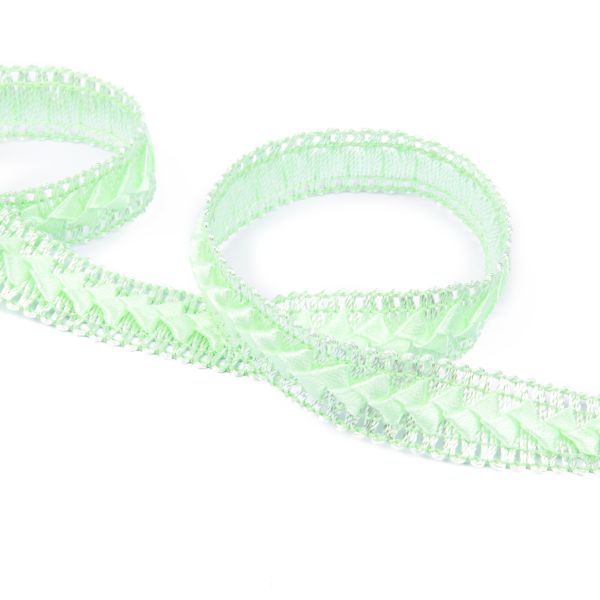 Тесьма декоративная Gamma Самбоса GSL-101 20 мм, 33 м, 050 мятный