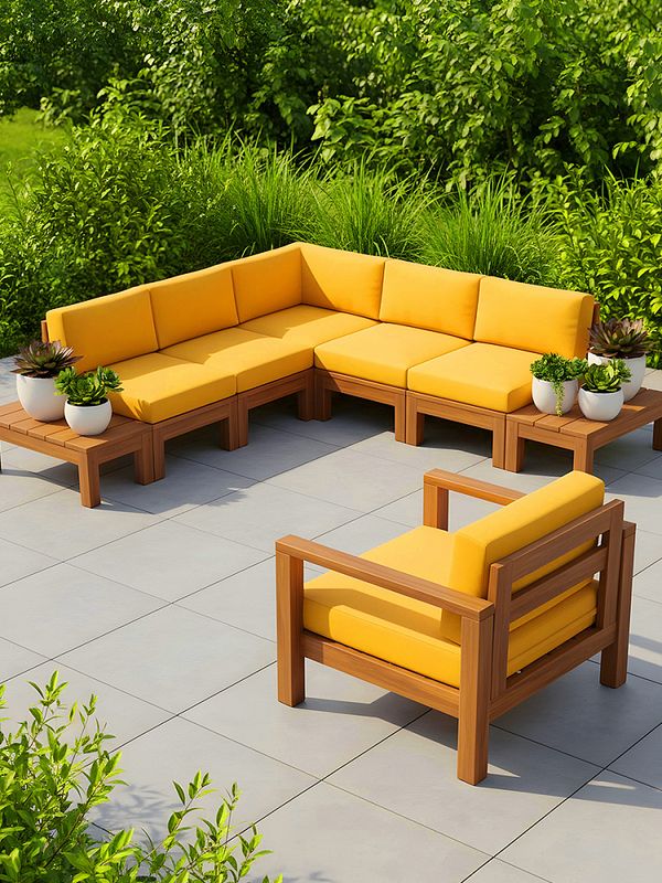 Оксфорд 200D PU1000 78 г/м², 150 см / 5 метров, ОКС.TBY200D.S506.5, S506 желтый