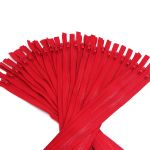 Молния трактор Arta Т6 (6 мм) 1 зам., разъем., 75 см, ОПТ. УП. 25 ШТ., 008 красный