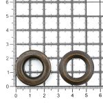 Люверсы металл ⌀13.0 мм (внутр.), №28, сталь, антик, 1000 шт, New Star