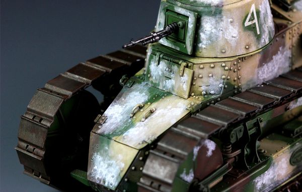 Модель сборная: танк, FT-17 Light tank (Cast turret) 1/35, Meng TS-008