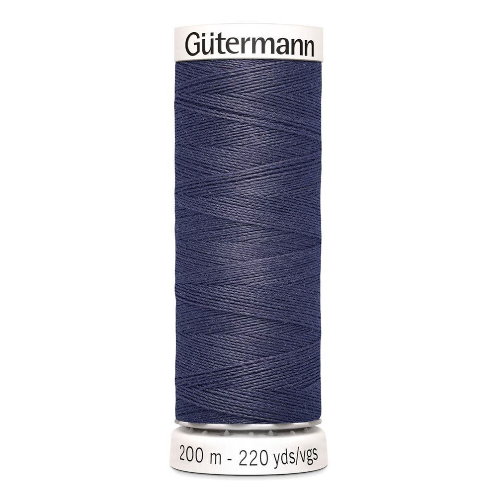 Нитки универсальные Gutermann Sew-all, 200м, 875 серо-черничный