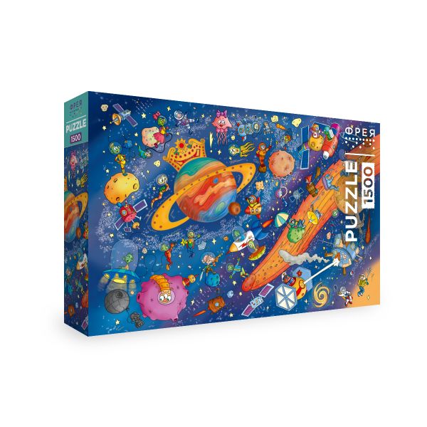 Пазл 1500 элементов, PZL-1500/33 Вселенная в ритме жизни, Фрея