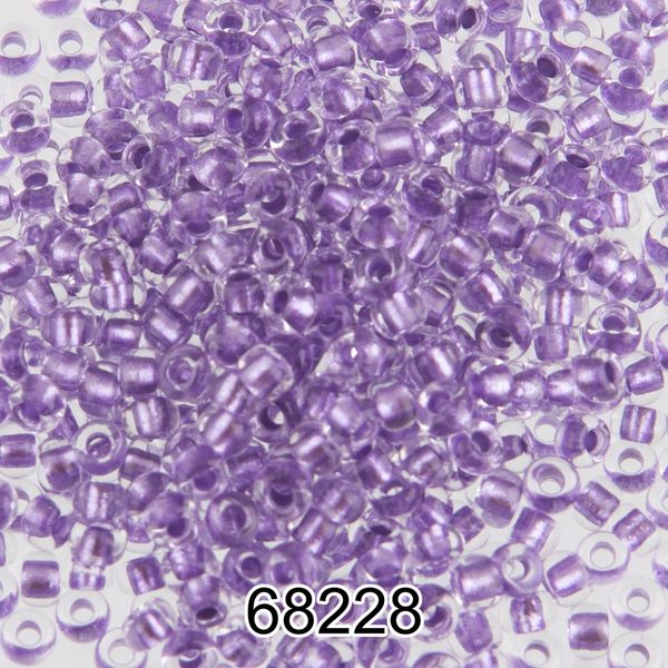 Бисер Preciosa 10/0 (2.3 мм), 500 г, 68228 (Ф592) сиреневый