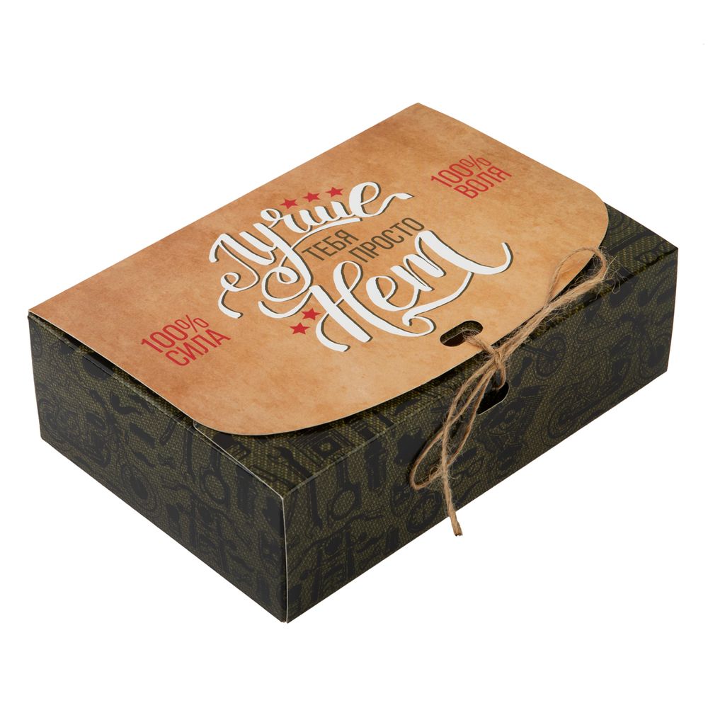 Коробка без окна с лентой 16.5х11.5х5 см, №1 Сюрприз, S-Chief CBC-016