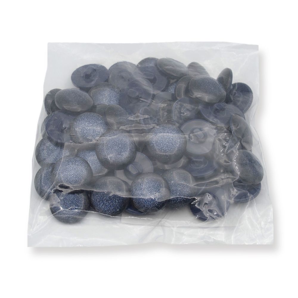 Пуговицы на ножке 32L (20мм), пластик (col.03 т.синий), 72 шт, CR P-45