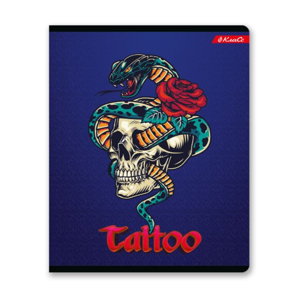 Тетрадь ученическая общая, твин лак, A5+ 48 л. на скобе, белизна 100%, 10 шт, клетка, 000322 Тату, Светоч 48ТСК5_8_3_1