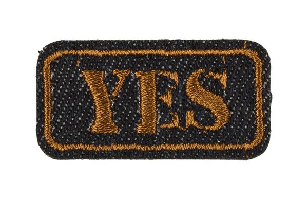 Термоаппликация №16/5, 5 шт, №4821E YES 4.4x2.2, Gamma