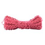 Тесьма вьюнчик с метанитью, 5 мм / 20 м (розовый), С3584