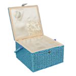 Шкатулка для швейных принадлежностей 31.5х31.5х19 см, Колибри в цветах, Gamma SBJ-011