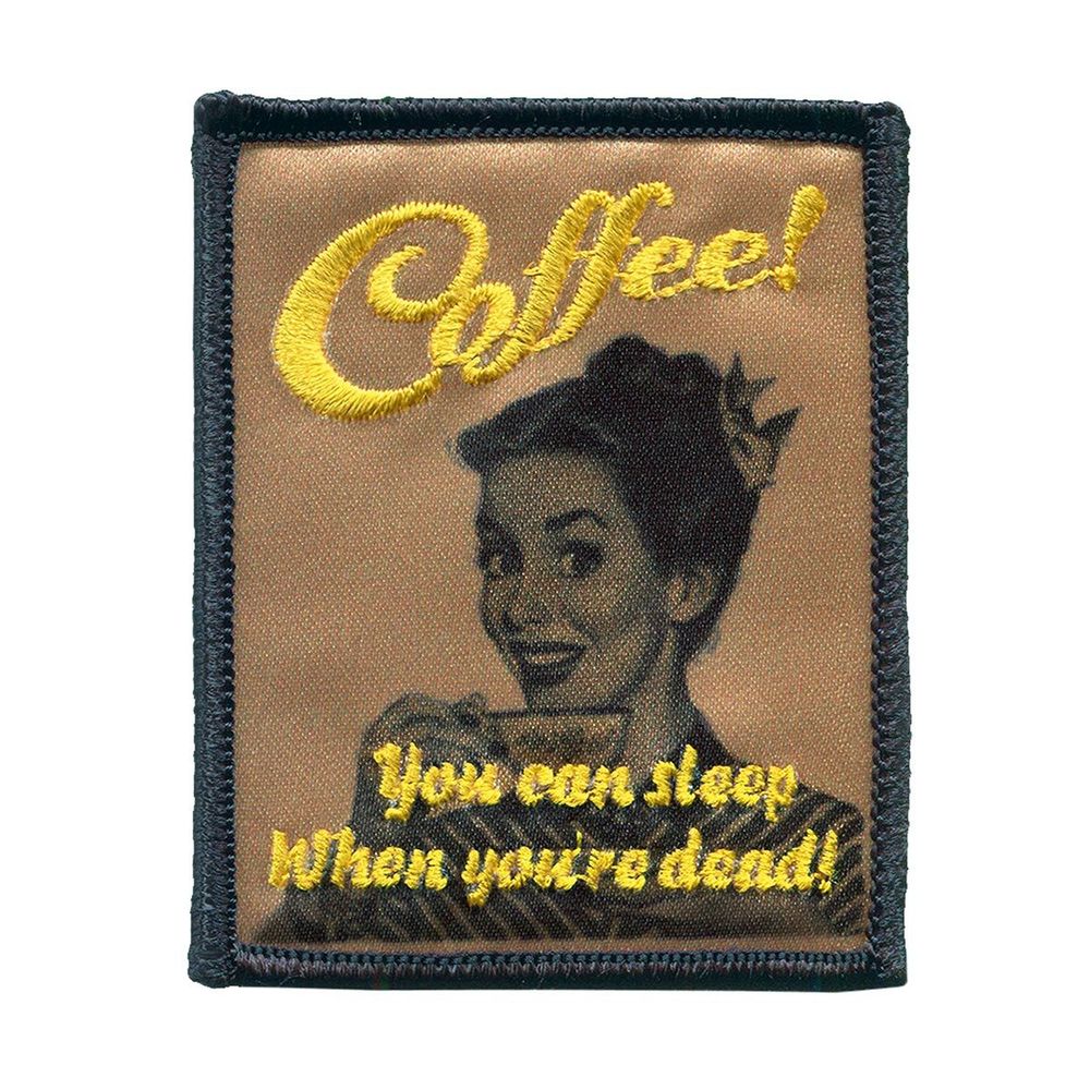 Термоаппликация Ретро COFFEE нуга/жел, Prym