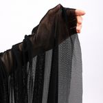 Сетка бельевая эластичная 90 г/м², шир.150 см / 3 метра, цв.черный /SZ030204.170/3/