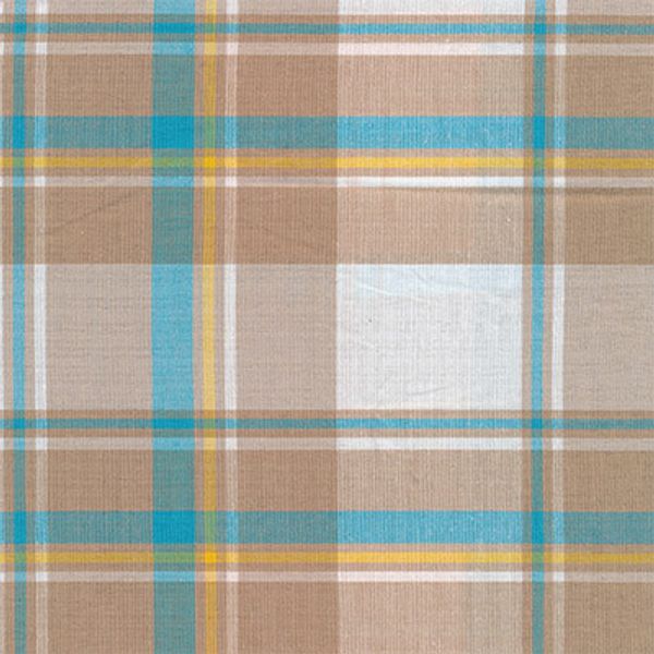 Ткань хлопок 100 г/м², 145х500 см, 006 беж/бел/голуб, Gamma TPC-002