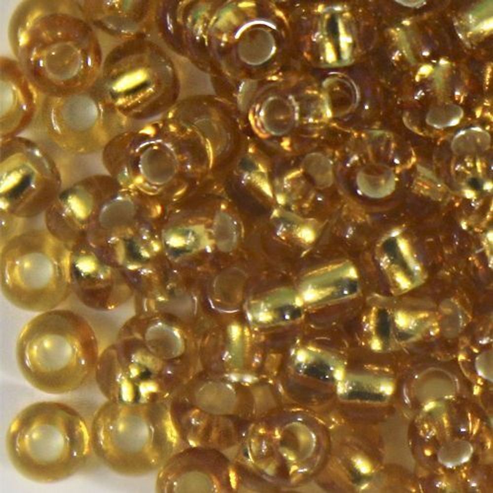 Бисер Preciosa прозрачный с сереб. центр. 10/0 (2.3 мм), 1х50г, цв. 17070