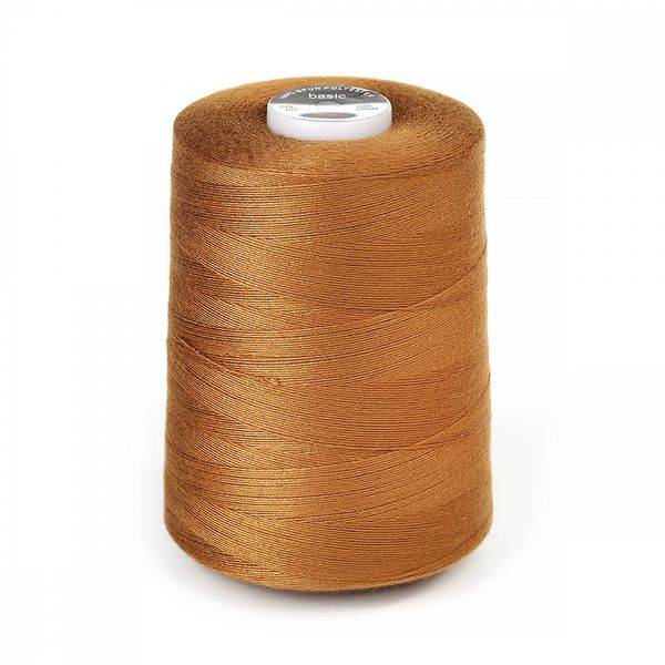 Нитки швейные джинсовые Max 20/4, 2000 м, 297 горчичный