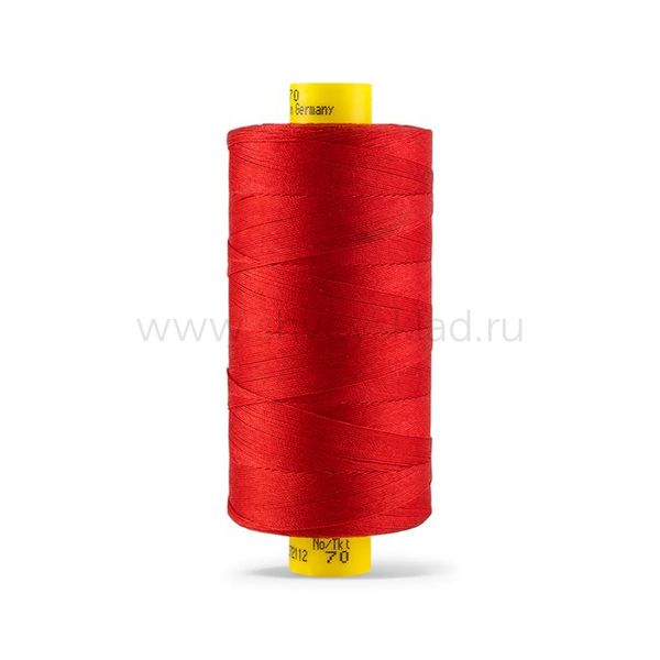 Нитка универсальная Gutermann Mara 70/2, 700 м, 702170, 156 красный, 1 катушка