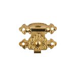 Замок для шкатулок 2х1.7 см, 5 шт, 01 золото, Mr.Carving