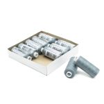 Нитки швейные бытовые Bestex 40/2, 365 м (400 ярд) / 10 кат., 198 грифельный серый