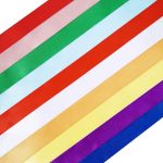 Набор атласных лент №1, 10 цветов по 25.0 мм / 23 метра