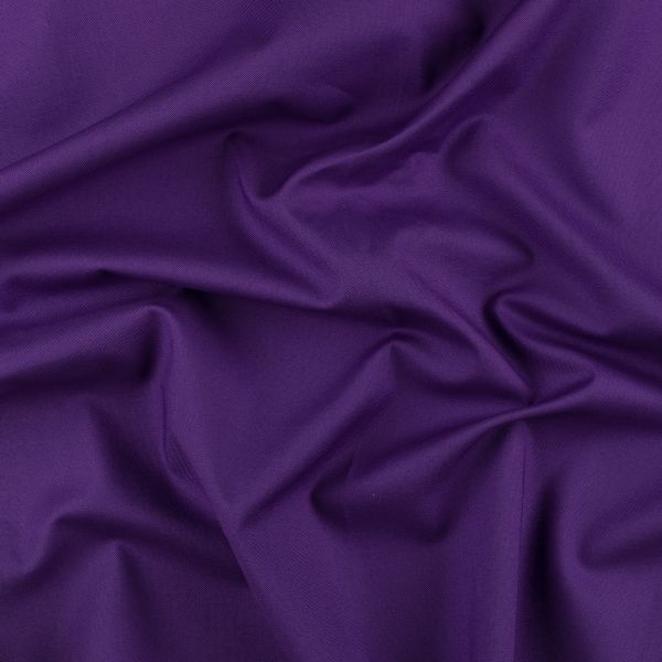 Ткань для пэчворка Peppy Краски жизни Люкс, рулон 112 см / 5 метров, 19-3526 фиолетовый, Peppy