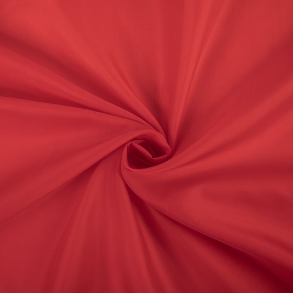 Ткань подкладочная (таффета) 180Т, 57 г/м², 500х152 см, 111 красный, Gamma 180Т