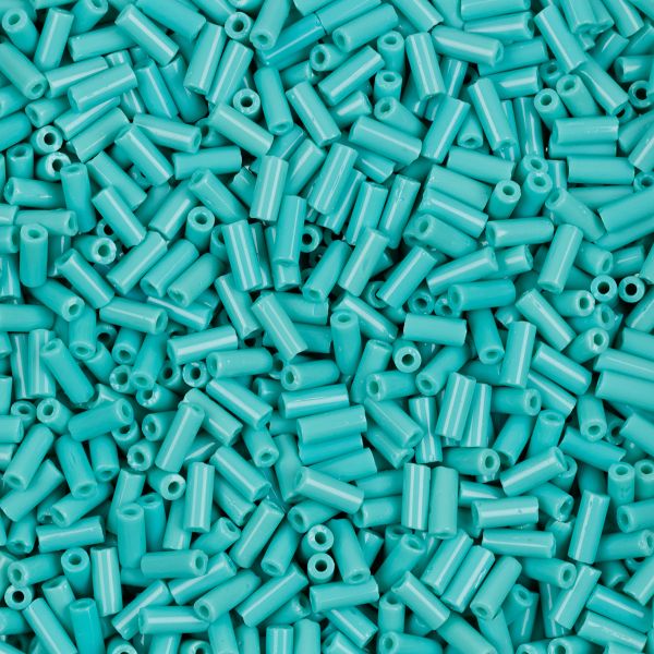 Бисер Preciosa Bugles №2, 4 мм, 50 г, 63130 бирюзовый, 351-12001