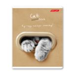 Тетрадь ученическая общая, A5+ 96 л. на скобе 60 г/м², белизна 100%, 5 шт, клетка в термоусадочной пленке, 000790 Улыбмяус, Светоч 96ТЕТк-001