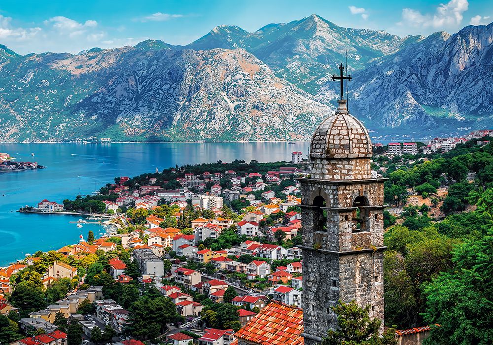 Пазл 2000 элементов, PZL-2000/35 Башня в старом городе, Фрея