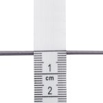 Резинка шляпная (шнур эластичный) ⌀2.0 мм / 30 метров, св.серый