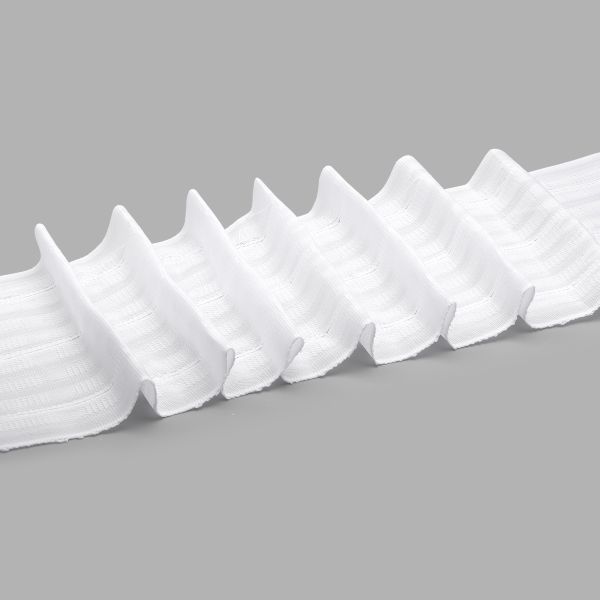 Лента (тесьма) шторная: сборка параллельная (1:2.5) 100 мм / 50 метров