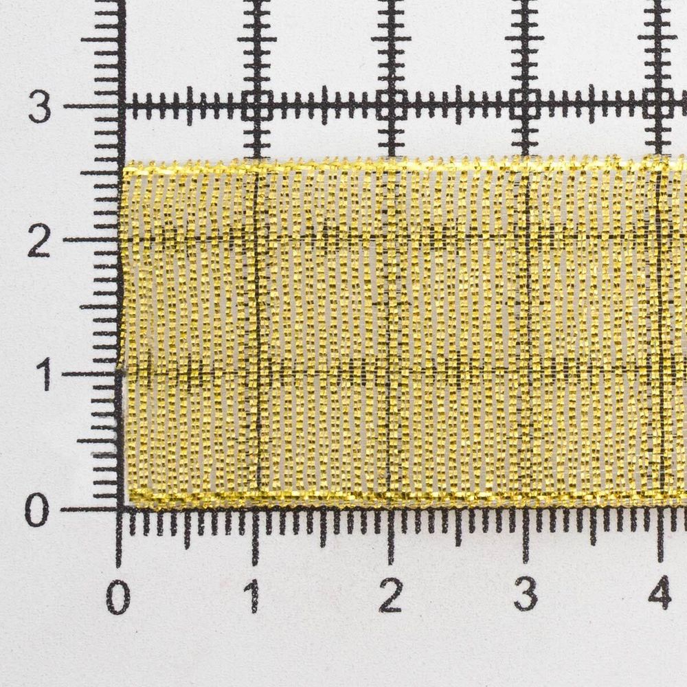 Лента металлизированная 25.0 мм, 32,9м 0080-2500 (золото)