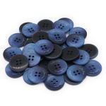 Пуговицы 4 прокола 32L (синий), 36 шт, 558082-3