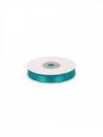 Лента атласная 1-сторонняя 12.0 мм / 22.5±1 метра, 3154 сине-зеленый, Magic4Hobby