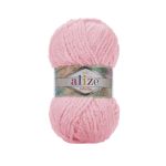 Пряжа Alize (Ализе) Softy Plus / уп.5 мот. по 100 г, 120м, 031 светло-розовый A
