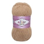 Пряжа Alize (Ализе) Cotton Gold / уп.5 мот. по 100 г, 330м, 262 бежевый A