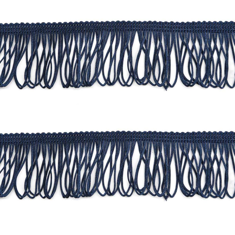 Бахрома отделочная 35.0 мм / 25 метров, цв.231 т.синий