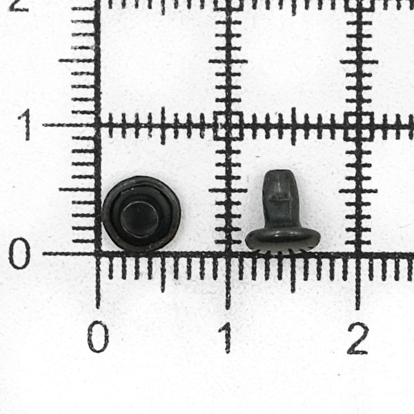 Хольнитены двухсторонние ⌀6 мм, h=6 мм, сталь, New Star №0, оксид, уп≈2000 шт