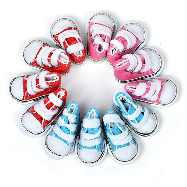 Набор кеды для кукол 61350, цв. ассорти 35 мм, уп. 6 пар