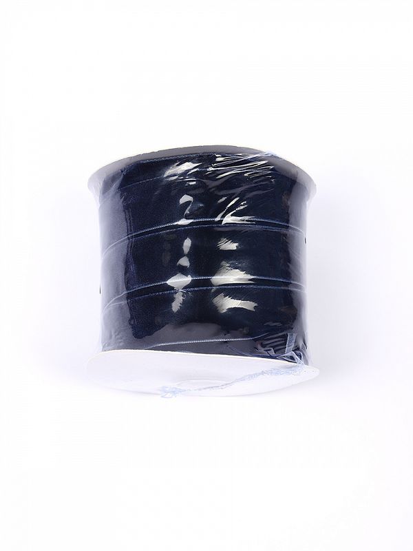 Лента бархатная (тесьма) 25.0 мм / 22.86±1 метров, арт.25VR54 нейлон цв.т.синий