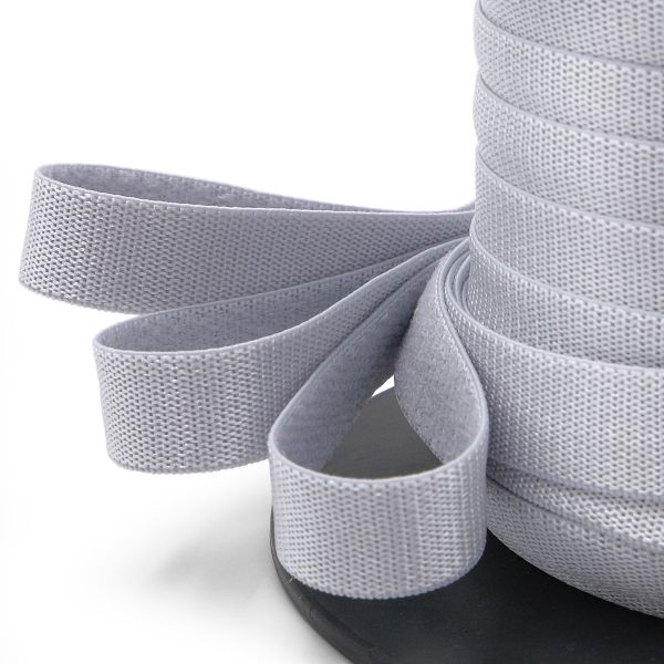 Резинка бельевая (бретелечная) 12.0 мм / 50 метров, св.серый, (ML200.012/1)