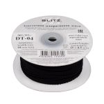 Резинка бельевая (ажурная) 10.0 мм / 25 метров, черный-1, Blitz DT-04