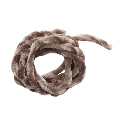 Синель для брошей 0.5 мм / 1 метр, микро п/э, Астра, мокко