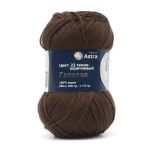 Пряжа Astra Premium (Астра Премиум) Галатея / уп.3 мот. по 100 г, 250 м, 22 темно-коричневый